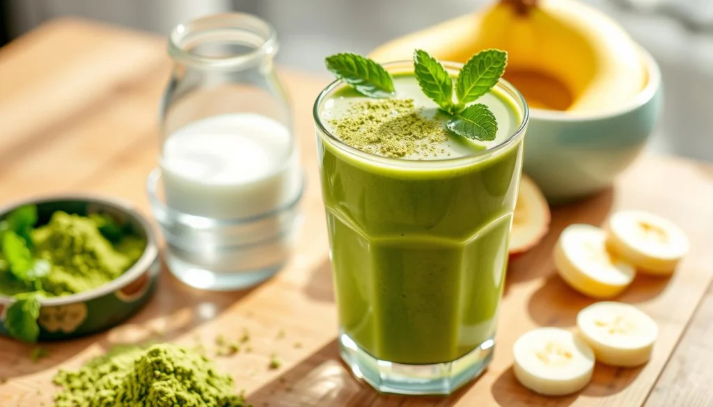 matcha tea smoothie