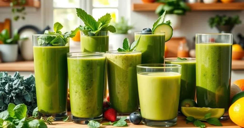 green detox smoothies