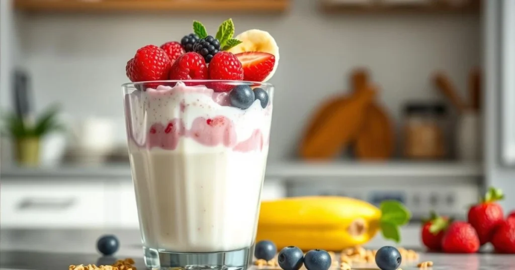 yogurt smoothie
