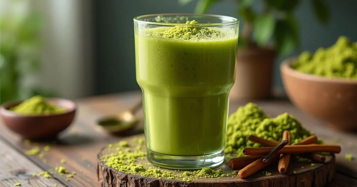 matcha tea smoothie