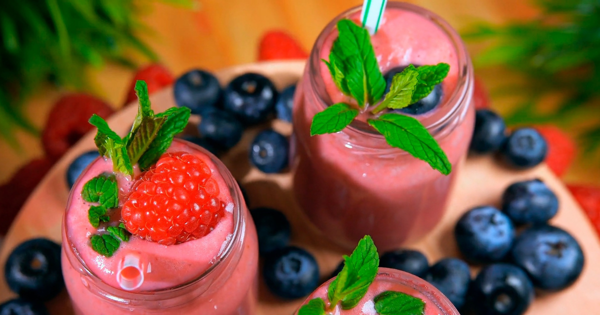 protein fruit smoothie