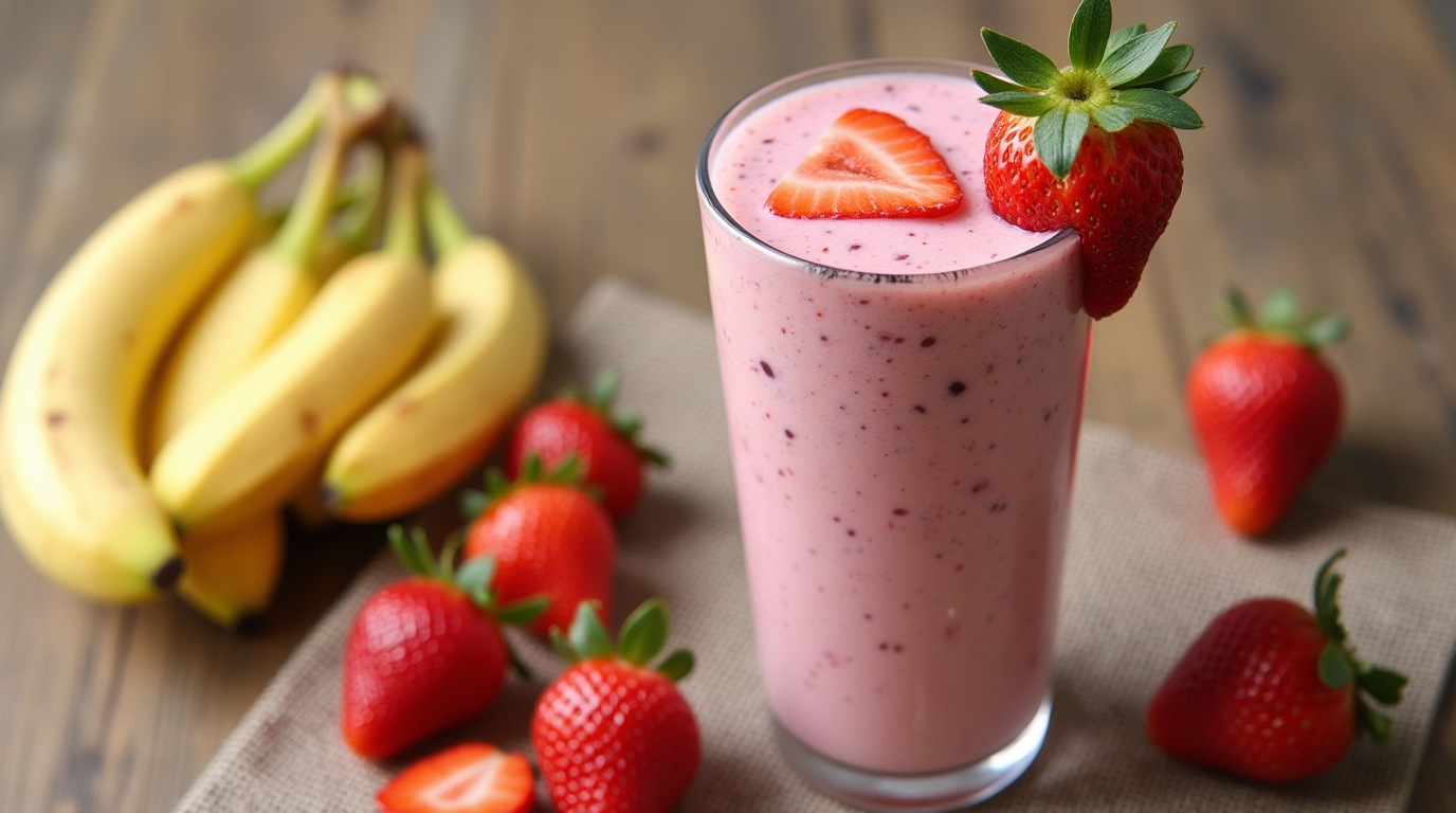 Strawberry Banana Smoothie Recipes