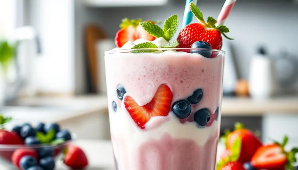 greek yogurt shake